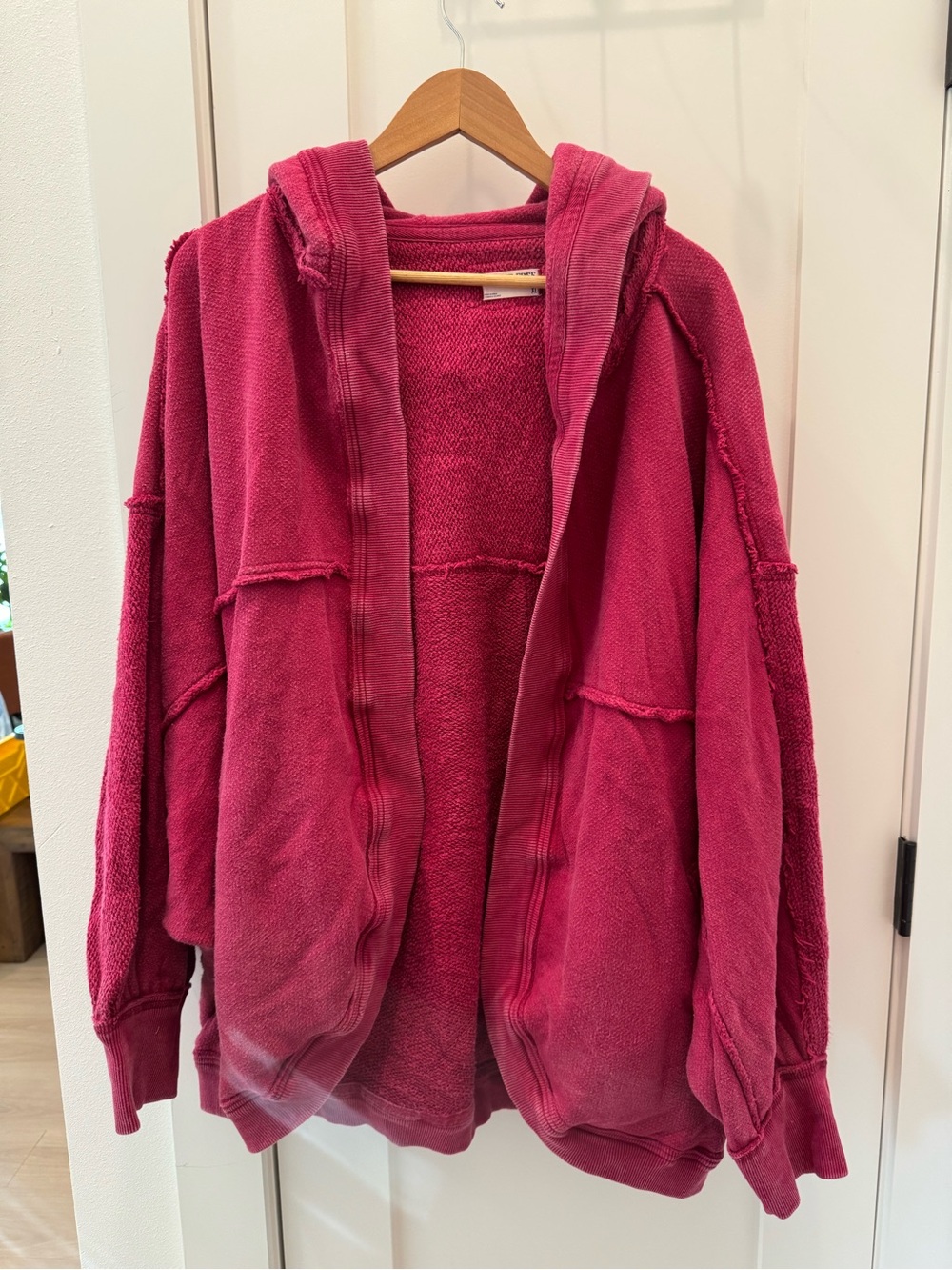 We The Free  Jacket in Deep Raspberry Pink